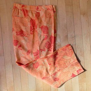 Sigrid Olsen Linen Crop Pants 12